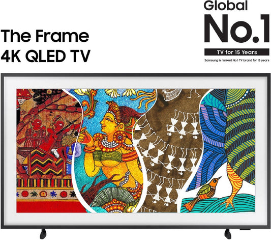 SAMSUNG The Frame 2021 Series 125 cm (50 inch) QLED Ultra HD (4K) Smart Tizen TV - QA50LS03AAKLXL