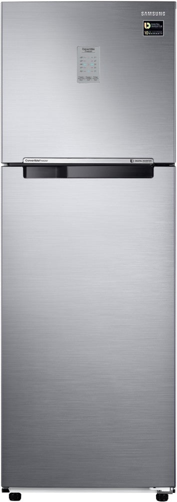 SAMSUNG 275 L Frost Free Double Door 2 Star Convertible Refrigerator - Elegant Inox, RT30T3722S8/HL