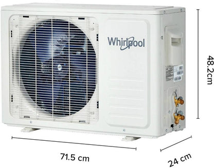 Whirlpool 1 Ton 3 Star Split Inverter AC  - White - 1.0T 3DCool Swing Pro 3S COPR INV, Copper Condenser