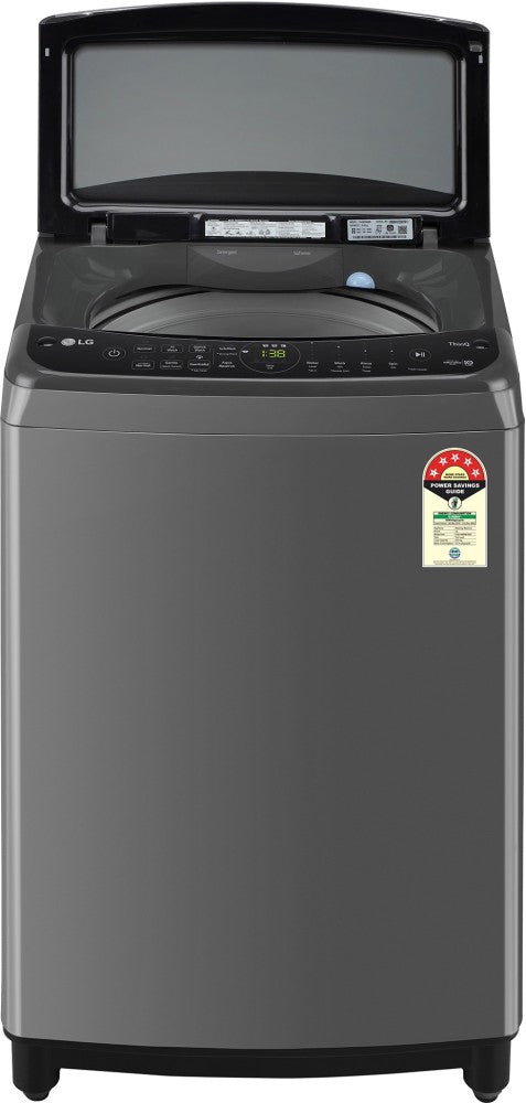 LG 10 kg AI Direct Drive Technology Fully Automatic Top Load Washing Machine Grey - THD10NWM