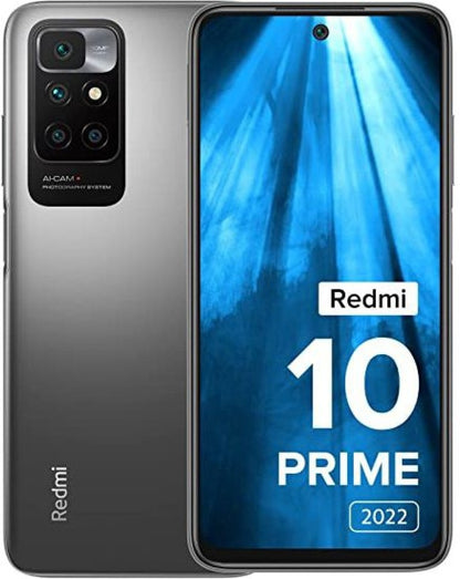 REDMI 10 Prime 2022 (Phantom Black, 128 GB) - 4 GB RAM