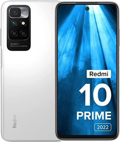 REDMI 10 Prime 2022 (Astral White, 128 GB) - 4 GB RAM
