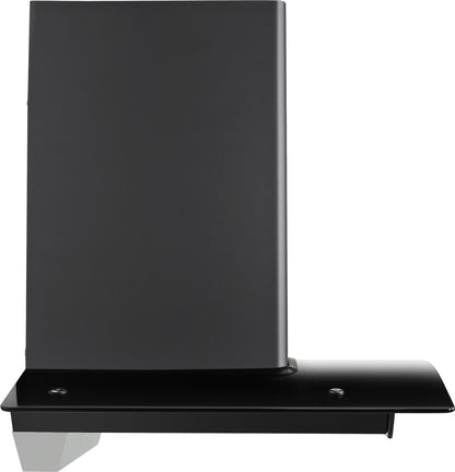 Faber HOOD ZEST HC SC FL BK 60 Auto Clean Wall Mounted Chimney - Black 1100 CMH