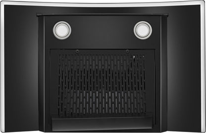 Hindware Sancia 75 Auto Clean Wall Mounted Chimney - Black 1200 CMH