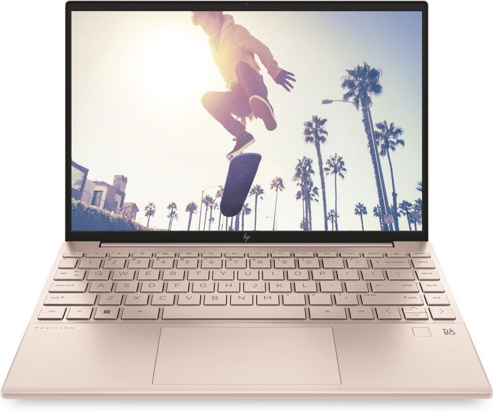 HP Pavilion Aero (2023) Ryzen 5 Hexa Core 7535U - (16 GB/512 GB SSD/Windows 11 Home) 13-BE2056AU Thin and Light Laptop - 13.3 Inch, Pale Rose Gold, 0.97 Kg, With MS Office