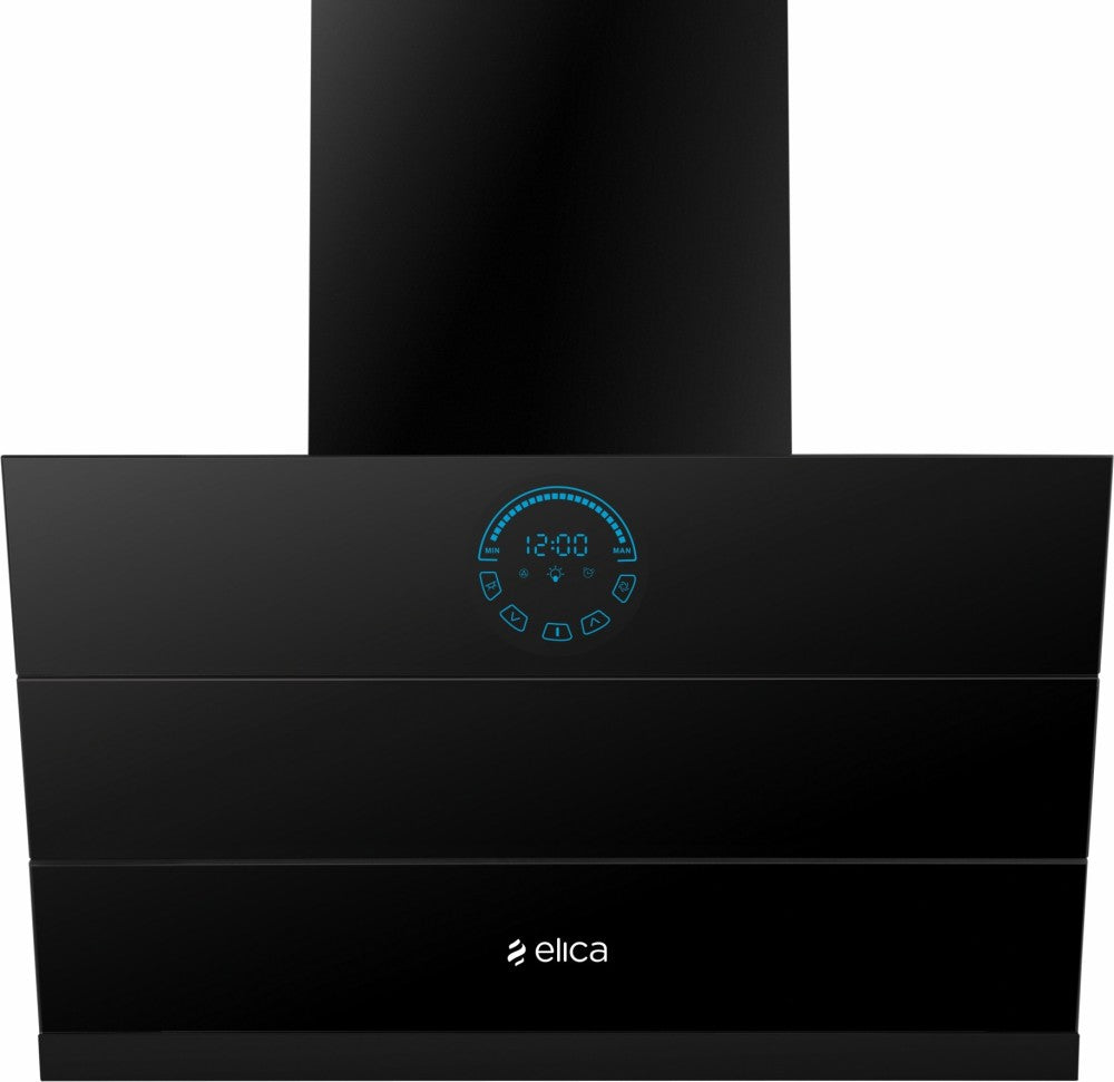 Elica EFL 108 HAC LTW VMS 60 Auto Clean Wall Mounted Chimney - Black 1350 CMH