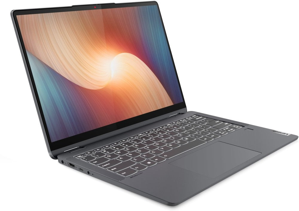 Lenovo IdeaPad Flex 5 Ryzen 7 ऑक्टा कोर 5700U - (16GB/512GB SSD/Windows 11 Home) 14ALC7 पतला और हल्का लैपटॉप - 14 इंच, स्टॉर्म ग्रे, 1.55 Kg, MS Office के साथ