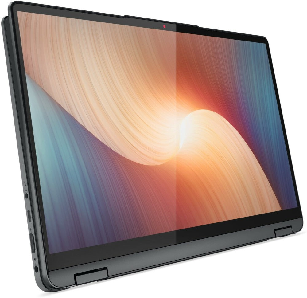 Lenovo IdeaPad Flex 5 Ryzen 5 Hexa Core 5500U - (16GB/512GB SSD/Windows 11 Home) 14ALC7 पतला और हल्का लैपटॉप - 14 इंच, स्टॉर्म ग्रे, 1.55 Kg, MS Office के साथ