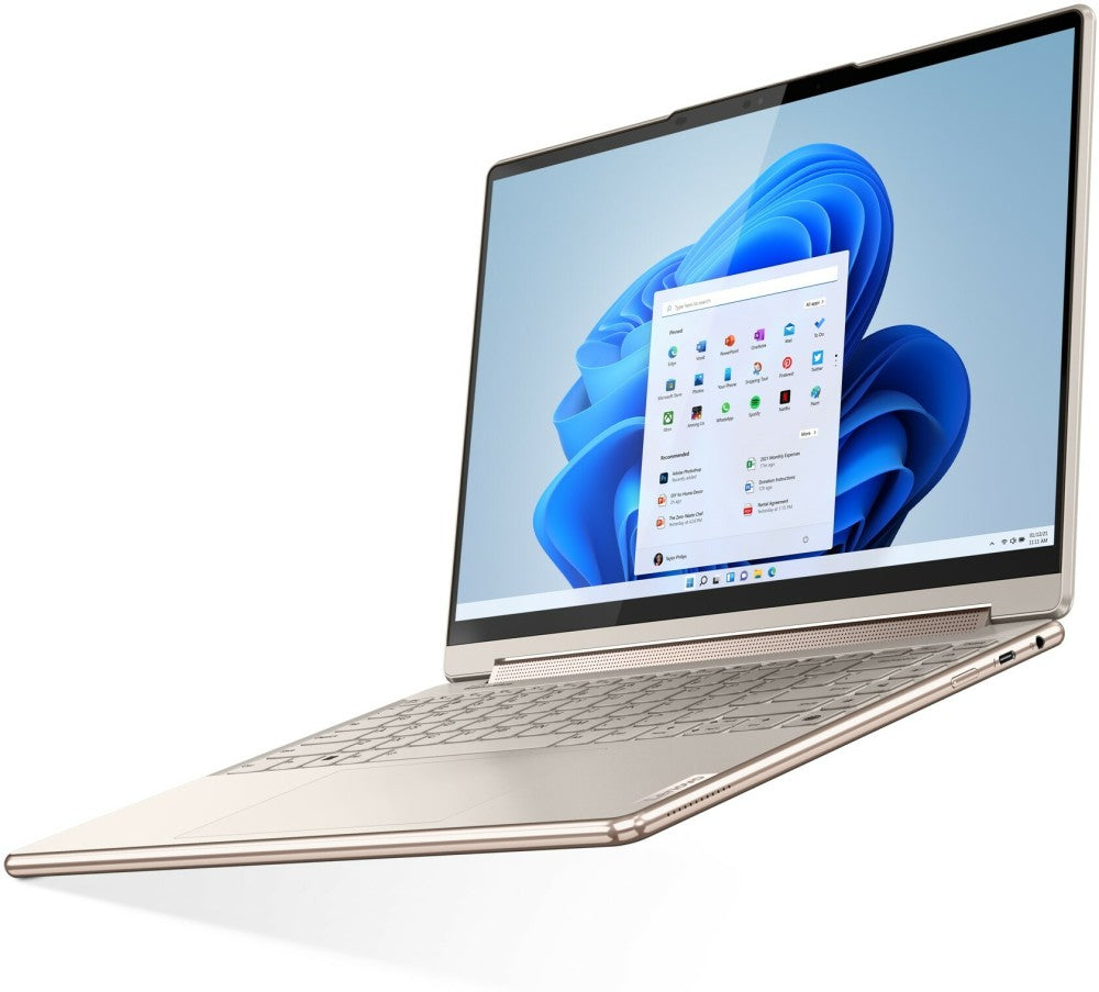 Lenovo Yoga 9i Intel Core i7 12th Gen - (16GB/1 TB SSD/Windows 11 Home) 14IAP7 पतला और हल्का लैपटॉप - 14 इंच, दलिया, 1.4 Kg, MS Office के साथ