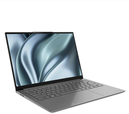 Lenovo Yoga स्लिम 7 प्रो कोर i7 12वीं जेनरेशन - (16GB/512GB SSD/Windows 11 Home) 14IAP7 पतला और हल्का लैपटॉप - 14 इंच, स्टॉर्म ग्रे, 1.32 Kg, MS Office के साथ