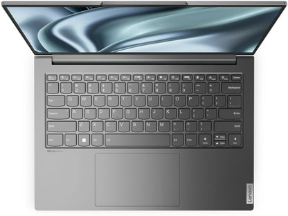 Lenovo Yoga स्लिम 7 प्रो कोर i7 12वीं जेनरेशन - (16GB/512GB SSD/Windows 11 Home) 14IAP7 पतला और हल्का लैपटॉप - 14 इंच, स्टॉर्म ग्रे, 1.32 Kg, MS Office के साथ