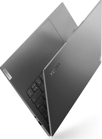 Lenovo Yoga स्लिम 7 प्रो कोर i7 12वीं जेनरेशन - (16GB/512GB SSD/Windows 11 Home) 14IAP7 पतला और हल्का लैपटॉप - 14 इंच, स्टॉर्म ग्रे, 1.32 Kg, MS Office के साथ