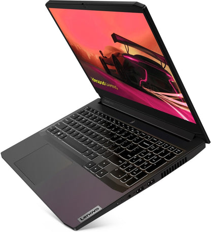 Lenovo IdeaPad गेमिंग 3 Ryzen 5 Hexa Core 5600H - (8 GB/1 TB HDD/256 GB SSD/Windows 11 Home/4 GB ग्राफ़िक्स/NVIDIA GeForce GTX 1650/120 Hz) Ideapad Gaming3 15ACH6D1 गेमिंग लैपटॉप - 15.6 इंच, शैडो ब्लैक, 2.25 किग्रा