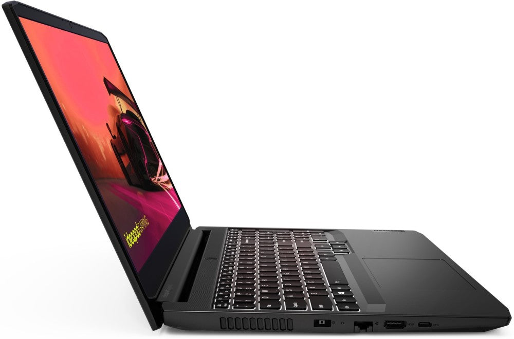 Lenovo IdeaPad गेमिंग 3 Ryzen 5 Hexa Core 5600H - (8 GB/1 TB HDD/256 GB SSD/Windows 11 Home/4 GB ग्राफ़िक्स/NVIDIA GeForce GTX 1650/120 Hz) Ideapad Gaming3 15ACH6D1 गेमिंग लैपटॉप - 15.6 इंच, शैडो ब्लैक, 2.25 किग्रा