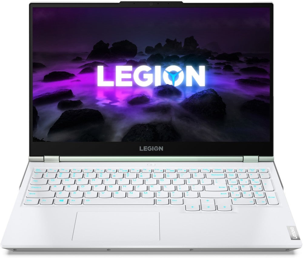 Lenovo Legion 5 Ryzen 7 Octa Core 5800H - (16 GB/512 GB SSD/Windows 11 Home/6 GB Graphics/NVIDIA GeForce RTX 3060) 15ACH6H Gaming Laptop - 39.62 cm, Stingray (Top), Dove Grey (Bottom), 2.4 Kg, With MS Office