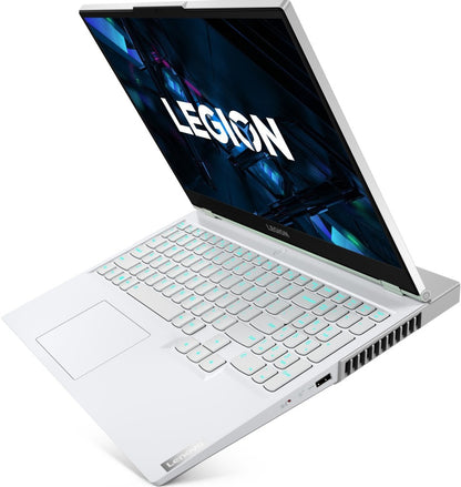 Lenovo Legion 5 Pro Intel Core i7 11th Gen - (32GB/1 TB SSD/Windows 11 Home/8GB ग्राफ़िक्स/NVIDIA GeForce RTX 3070) 16ITH6H गेमिंग लैपटॉप - 16 इंच, Stingray (टॉप), Dove Grey (बॉटम), 2.3 किलो, एमएस ऑफिस के साथ