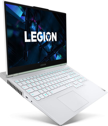 Lenovo Legion 5 Pro Intel Core i7 11th Gen - (32GB/1 TB SSD/Windows 11 Home/8GB ग्राफ़िक्स/NVIDIA GeForce RTX 3070) 16ITH6H गेमिंग लैपटॉप - 16 इंच, Stingray (टॉप), Dove Grey (बॉटम), 2.3 किलो, एमएस ऑफिस के साथ