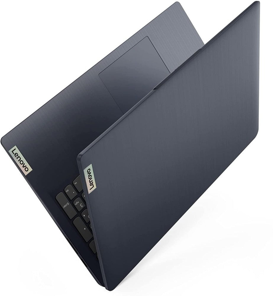 Lenovo IdeaPad 3 Intel Core i3 12th Gen - (8GB/512GB SSD/Windows 11 Home) 82RK007JIN पतला और हल्का लैपटॉप - 15.6 इंच, एबिस ब्लू, 1.63 kg, MS Office के साथ