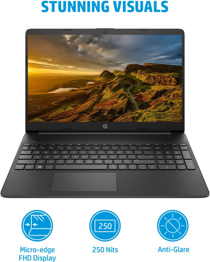 HP 15s Intel Core i3 11th Gen - (8 GB/512 GB SSD/Windows 11 Home) 15s-fq2671TU Thin and Light Laptop - 15.6 inch, Jet Black, 1.69 Kg, With MS Office