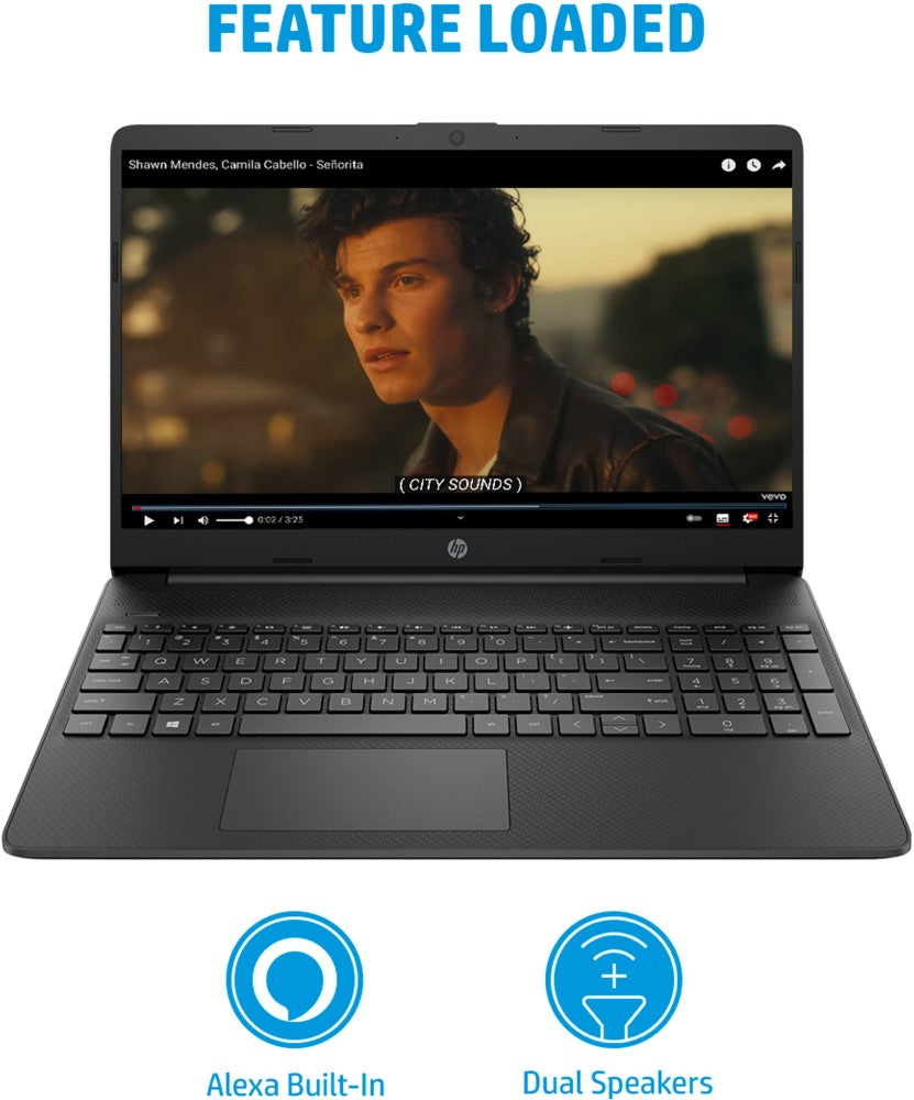 HP 15s Intel Core i3 11th Gen - (8 GB/512 GB SSD/Windows 11 Home) 15s-fq2671TU Thin and Light Laptop - 15.6 inch, Jet Black, 1.69 Kg, With MS Office