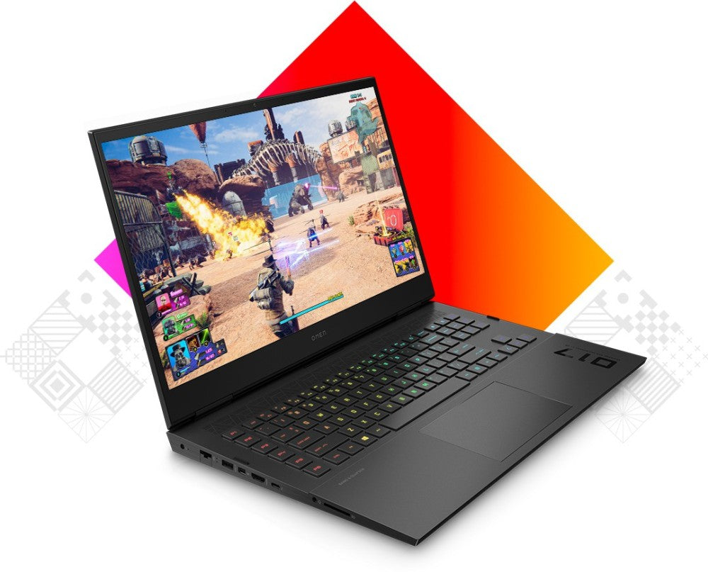 HP Omen Intel Core i9 12th Gen - (32 GB/2 TB SSD/Windows 11 Home/16 GB ग्राफ़िक्स/NVIDIA GeForce RTX 3080Ti) 17-ck1023TX गेमिंग लैपटॉप - 17.3 इंच, शैडो ब्लैक, 2.76 Kg, MS Office के साथ