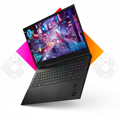 HP Omen Intel Core i9 12th Gen - (32 GB/2 TB SSD/Windows 11 Home/16 GB ग्राफ़िक्स/NVIDIA GeForce RTX 3080Ti) 17-ck1023TX गेमिंग लैपटॉप - 17.3 इंच, शैडो ब्लैक, 2.76 Kg, MS Office के साथ