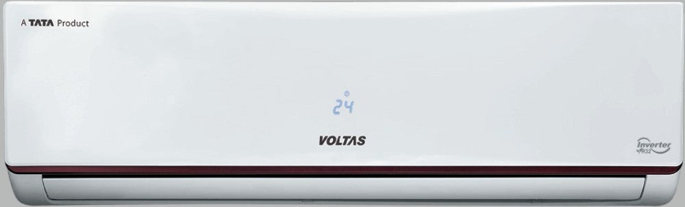 Voltas 1.5 Ton 3 Star Split Inverter AC  - White - 4503003 SAC 183V CZJ2, Copper Condenser