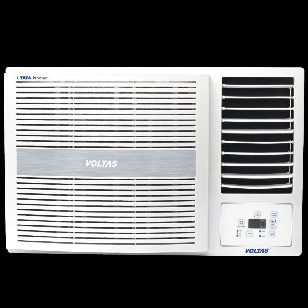 Voltas 1.5 Ton 5 Star Window AC  - White - 185 LZH-R32/185 LZH, Copper Condenser