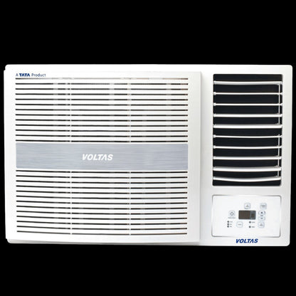 Voltas 1.5 Ton 5 Star Window AC  - White - 185 LZH-R32/185 LZH, Copper Condenser