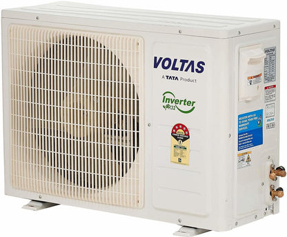 Voltas 1.5 Ton 5 Star Split Inverter AC  - White - 185V JZJ (R32), Copper Condenser