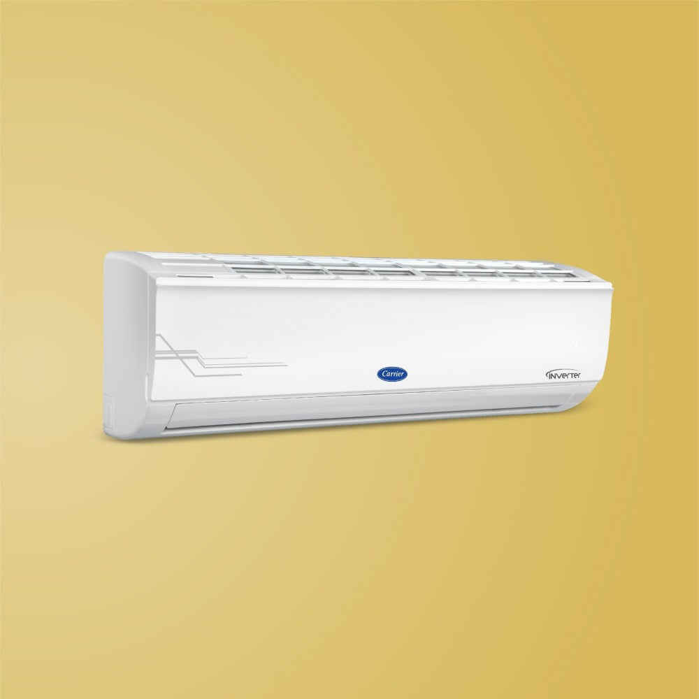 CARRIER 1.5 Ton 3 Star Split Inverter AC  - White - 18K 3 STAR ESTER BXi INVERTER R32 SPLIT AC, Copper Condenser