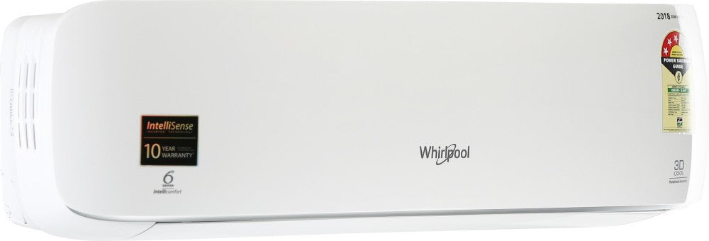 Whirlpool 1 Ton 3 Star Split Inverter AC  - White - 1T 3D COOL Purafresh Inverter 3S COPR, Copper Condenser