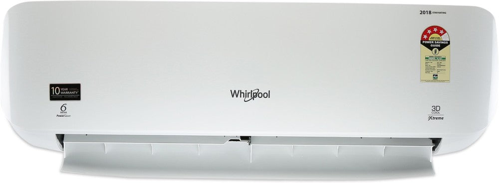 Whirlpool 1 Ton 4 Star Split AC  - White - 1T 3D COOL XTREME HD 4S, Aluminium Condenser