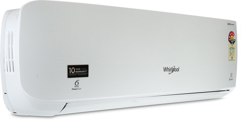 Whirlpool 1 Ton 4 Star Split AC  - White - 1T 3D COOL XTREME HD 4S, Aluminium Condenser