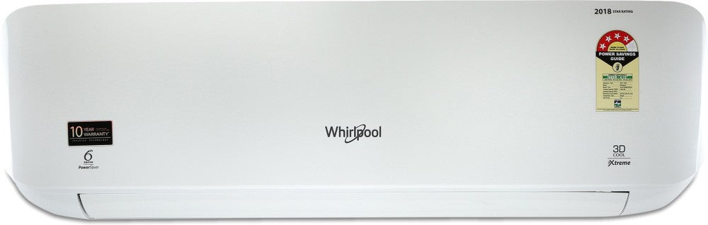 Whirlpool 1 Ton 4 Star Split AC  - White - 1T 3D COOL XTREME HD 4S, Aluminium Condenser