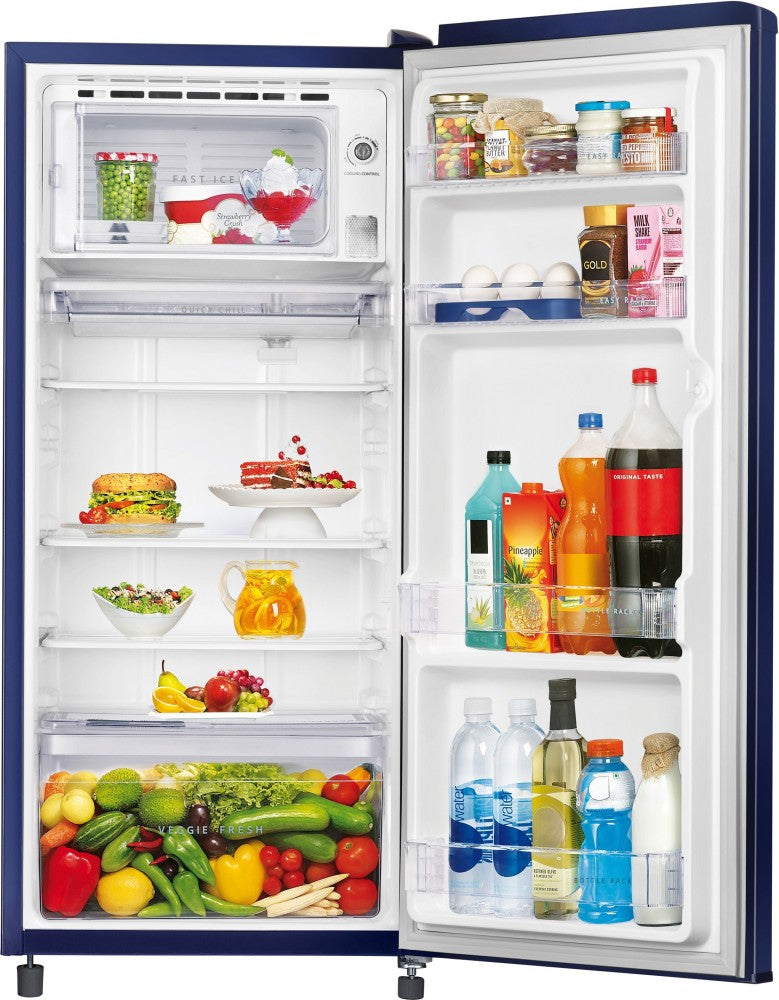 Whirlpool 190 L Direct Cool Single Door 2 Star Refrigerator - Sapphire Radiance, 205 IMPC PRM 2S SAPPHIRE RADIANCE