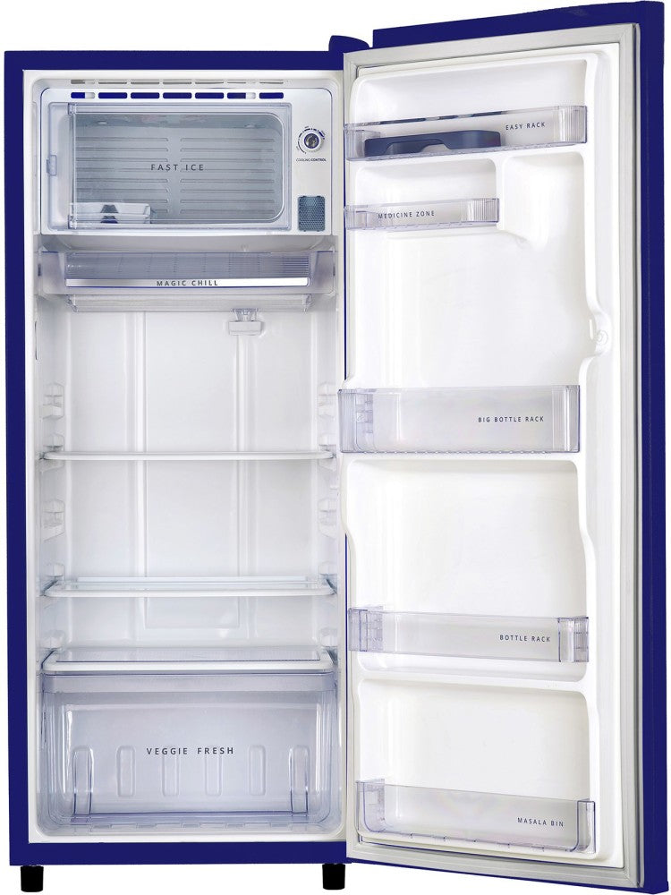 Whirlpool 192 L Direct Cool Single Door 4 Star Refrigerator - Sapphire Mulia, 215 IMPRO PRM 4S Inv SAPPHIRE MULIA-Z