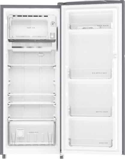 Whirlpool 215 L Direct Cool Single Door 3 Star Refrigerator - Alpha Steel, 230 IMPRO PRM 3S ALPHA STEEL