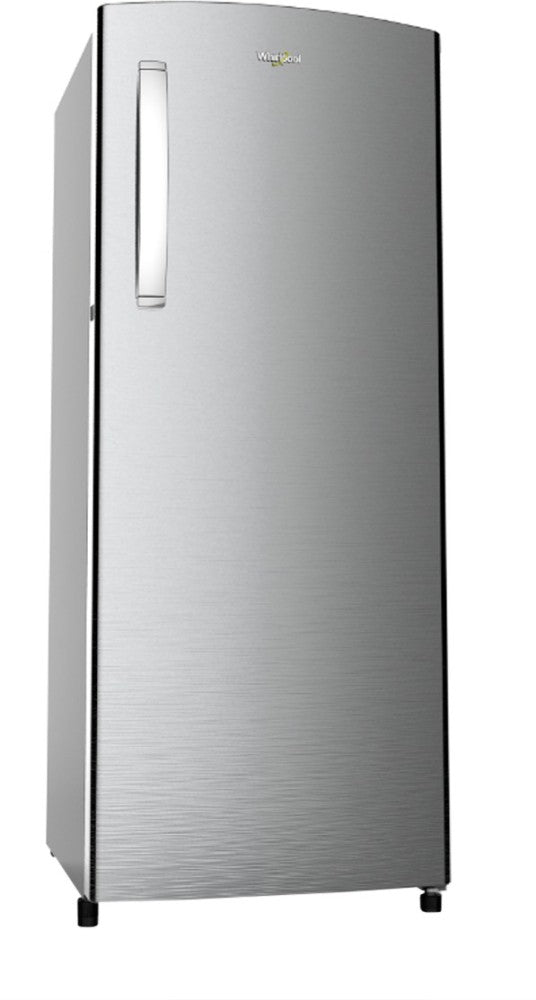 Whirlpool 215 L Direct Cool Single Door 3 Star Refrigerator - Alpha Steel, 230 IMPRO PRM 3S ALPHA STEEL