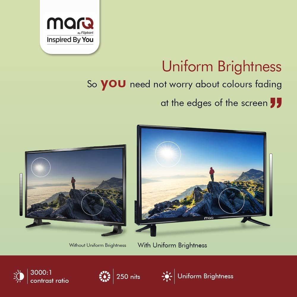 MarQ by Flipkart 60 cm (24 inch) HD Ready LED TV - 24HDNDQPPAB