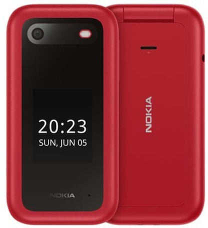 Nokia 2660 DS 4G फ्लिप - लाल