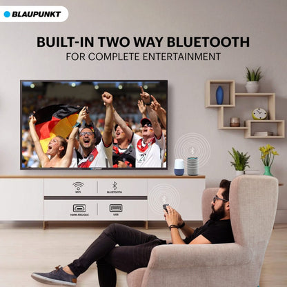 Blaupunkt Cybersound 80 cm (32 inch) HD Ready LED Smart Android TV with 40W Speaker - 32CSA7101