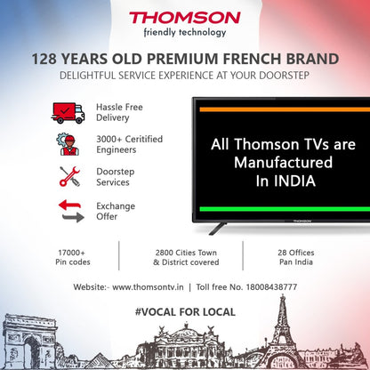 Thomson 9R Series 108 cm (43 inch) Ultra HD (4K) LED Smart Android TV - 43PATH4545