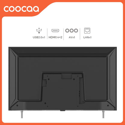Coocaa 100 cm (40 inch) Full HD LED Smart Coolita TV with Dolby Audio and Eye Care Technology - 40S3U-Pro
