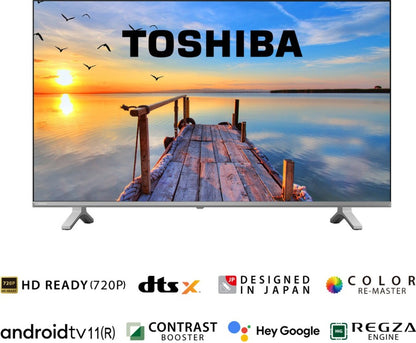 TOSHIBA V35KP 80 cm (32 inch) HD Ready LED Smart Android TV with DTS Virtual X (2022 Model) - 32V35KP