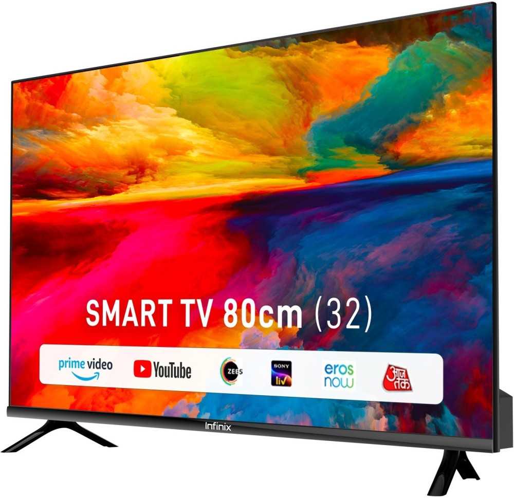 Infinix Y1 80 cm (32 inch) HD Ready LED Smart Linux TV with Wall Mount - 32Y1