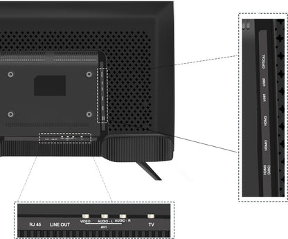 Thomson Alpha 100 cm (40 inch) Full HD LED Smart Linux TV with 30 W Sound Output & Bezel-Less Design - 40Alpha009BL