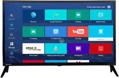 Micromax Smart LED TV 98 cm (38.5 inch) HD Ready LED Smart Android Based TV - 40V1107HD