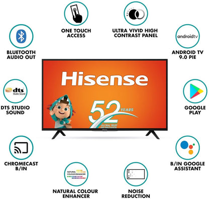 Hisense 108 सेमी (43 इंच) फुल एचडी एलईडी स्मार्ट टीवी - 43A56E