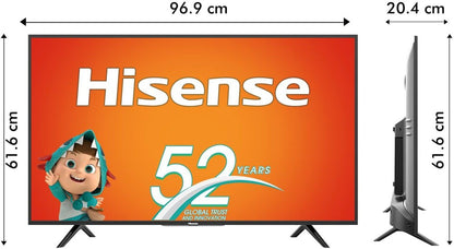 Hisense 108 सेमी (43 इंच) फुल एचडी एलईडी स्मार्ट टीवी - 43A56E